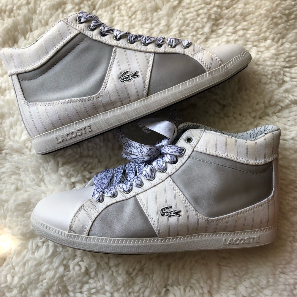 Lacoste Hi-top Sneakers Size 8